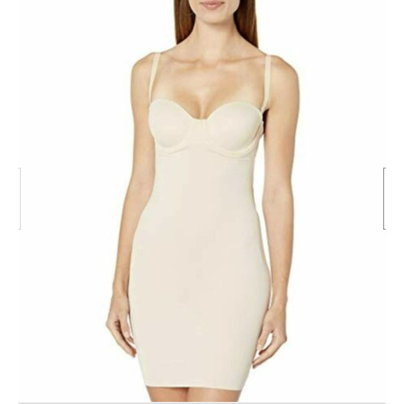 Maidenform Other - Maidenform Built-in-Bra Slip | Cool Comfort Fajas Shapewear | 34 B  DM1007